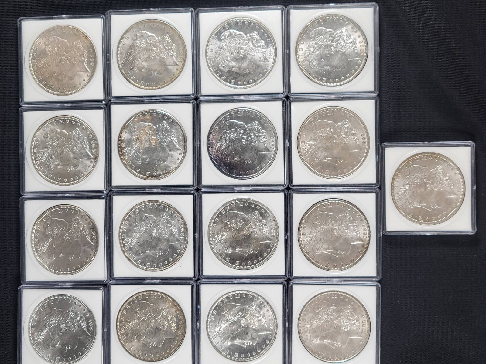 1889-$1-Morgan-Dollar-#13---Gold-Trade-#17-Of-17